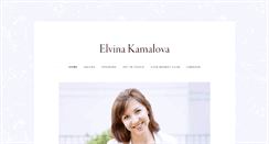 Desktop Screenshot of elvinakamalova.com